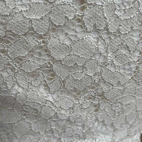 Lilly Pulitzer Marielle Cameo White Race For This Lace Strapless Dress - Picture 6 of 12